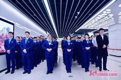 站廳咫尺間，三米有真情——地鐵13號線服務禮儀比武紀實